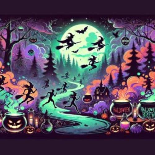 The Witches Brew Run 5k, 10k