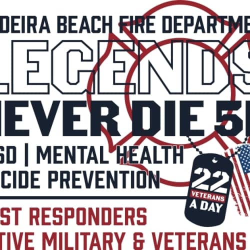 Legends Never Die 5k Hosted By Madeira Beach Fire Department
