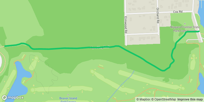 Map preview of Spaulding Trail