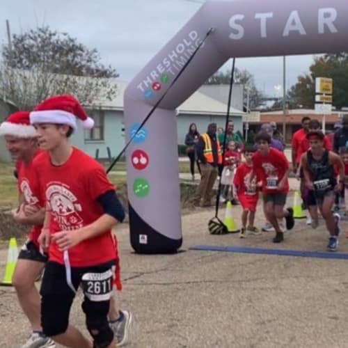 Zachary Charity League Chasing Santa 5k