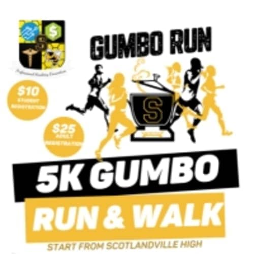 Smhs Pac And Hsep Gumbo Run 5k & 1 Mile Fun Run