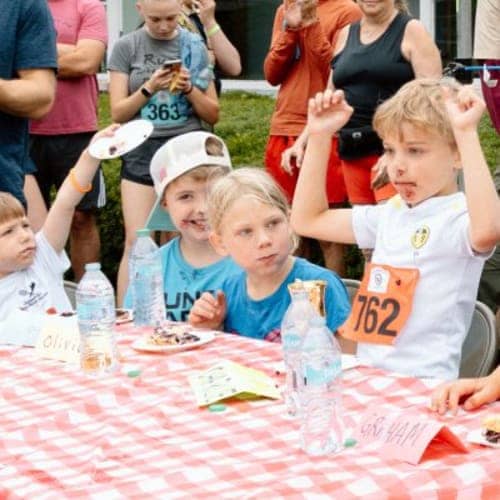 Blueberry Pie 5k, 1 Mile, Pie Eating Contest
