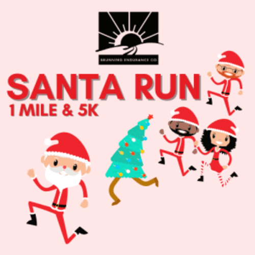 Santa Run 1 Mile And 5k