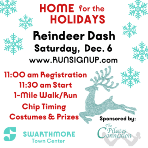 Swarthmore Reindeer Dash - 1 Mile Sprint/walk