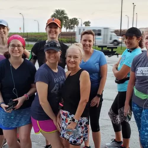 Running club view 2
