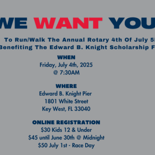 Rotary Club Of Key West 4th Of July 5k