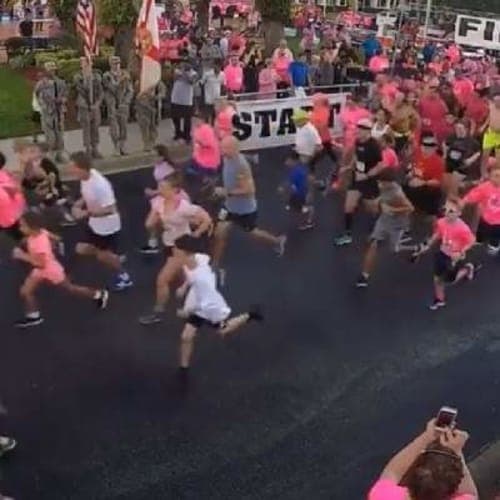 Pink Army 5k And 1 Mile Pet Friendly Fun Walk