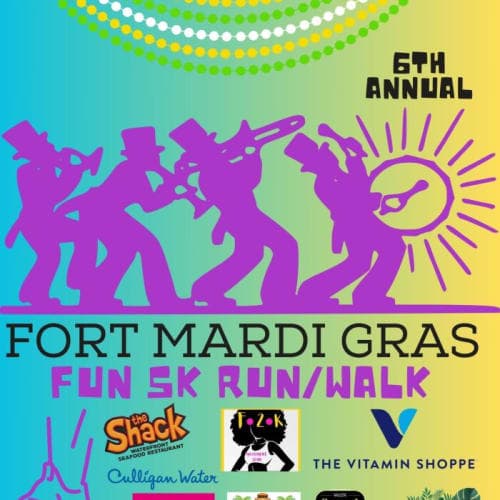 Rescheduled For 2026 Fort Mardi Gras Fun 5k Run/walk & Fest