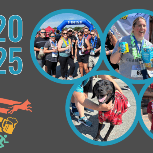 Side Pockets 0.5k Beer Run "barks, Brews & Running Shoes"