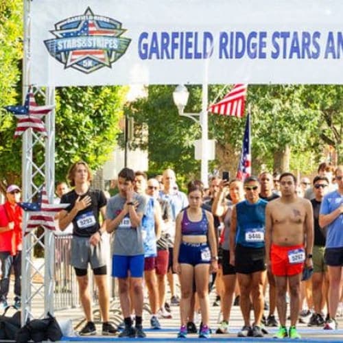 Garfield Ridge Stars And Stripes 5k Run