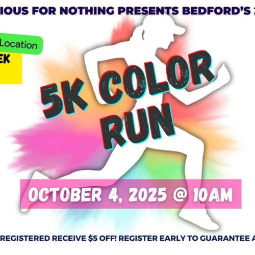 2025 Anxious For Nothing 5k Color Run!