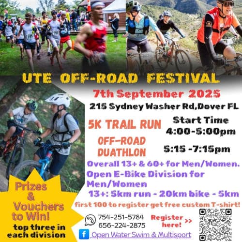 Ute Off Road Festival (5km Trail Run & Duathlon)