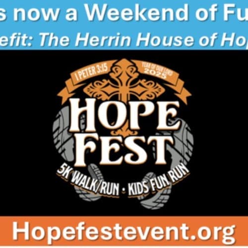 2nd Annual Hope Fest 5k Walk/run & Kids Fun Run