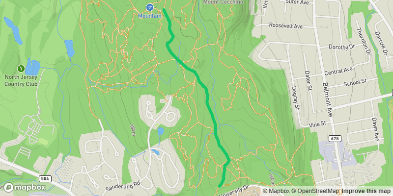 Map preview of Woodland Trail