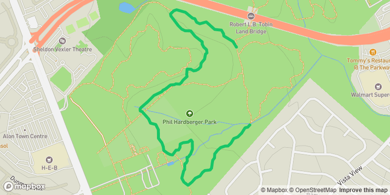 Map preview of Savanna Loop Trail