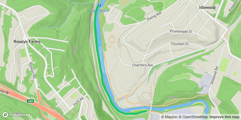 Map preview of Johnson's Trail