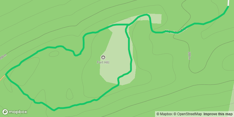 Map preview of Miami Fort Trail