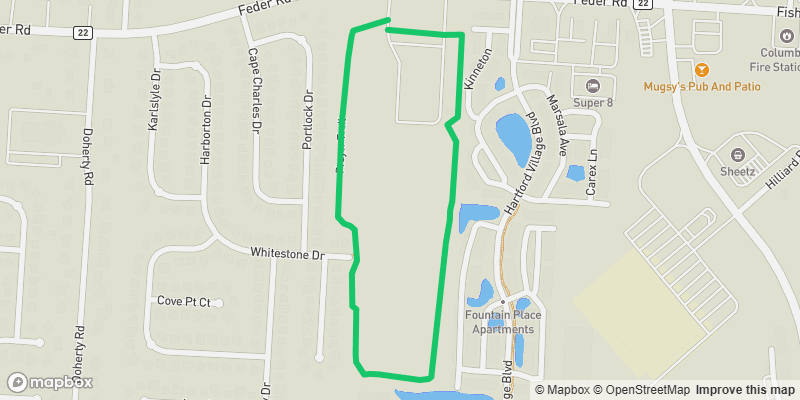 Map preview of Prayer Trail