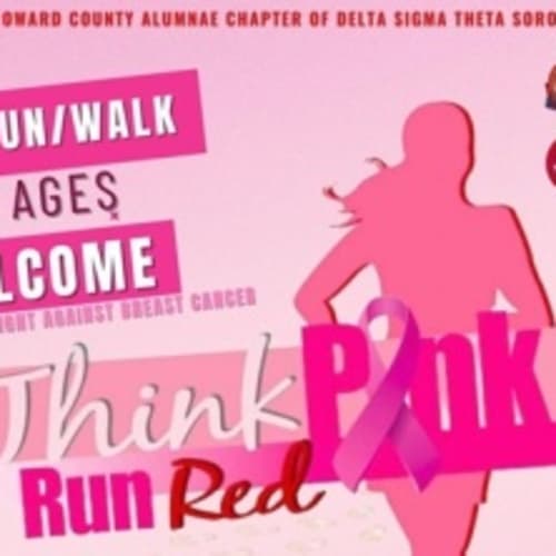 Think Pink Run Red Nbcac Delta Sigma Theta Sorority