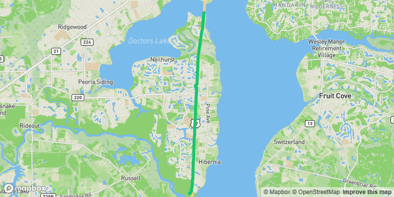 Map preview of Black Creek Trail