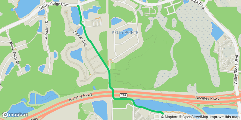 Map preview of Egret Trail