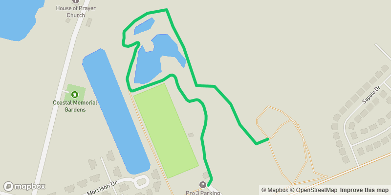 Map preview of Pro 3 MTB Course