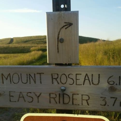 Mount Roseau Trail Run!