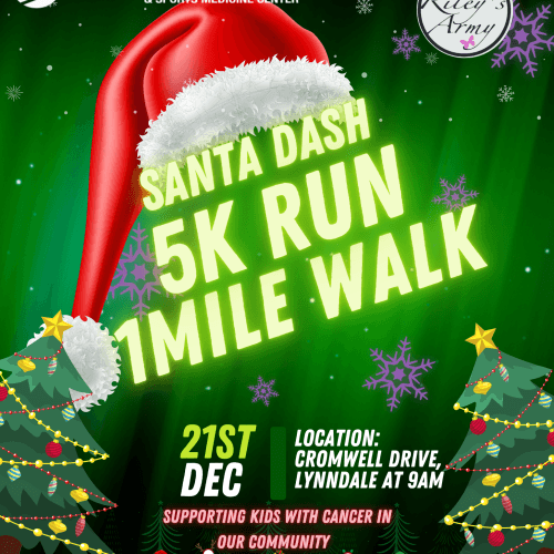Santa Dash 5k Run & 1 Mile Walk Presented By Fleet Feet Greenville & Orthopaedics East