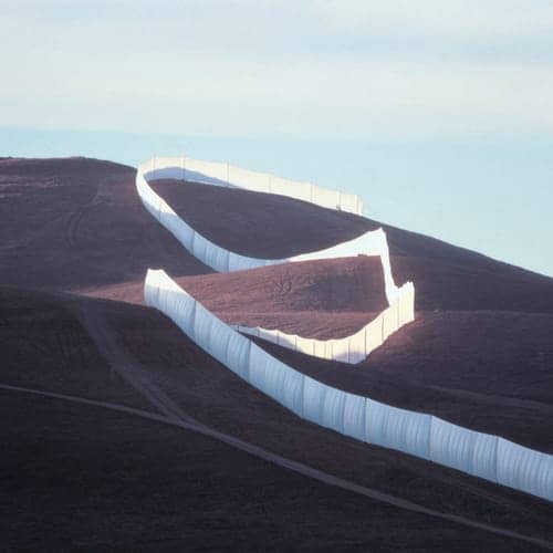 Running Fence Run - Celebrating Christo & Jeanne-claude's "running Fence" Temporary Art Project - A 24.5-mile Fabric Fence In Sonoma & Marin Counties Installed In September 1976