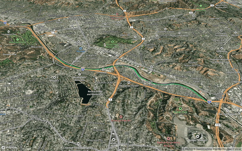 Los Angeles River Bike Path