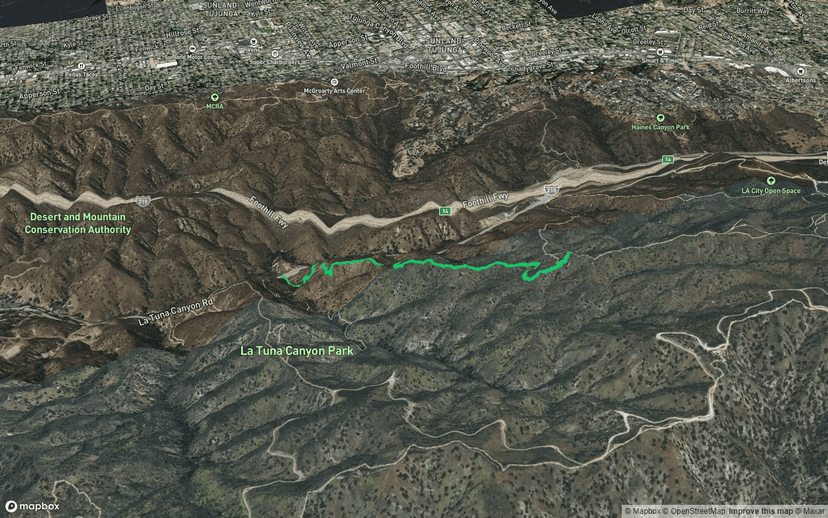 La Tuna Cyn Foot Trail