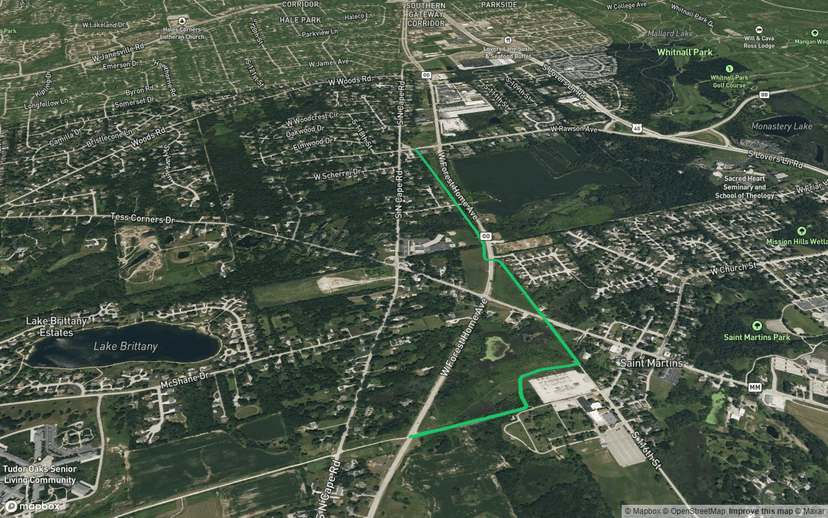 City of Franklin Hike and Biking Trail