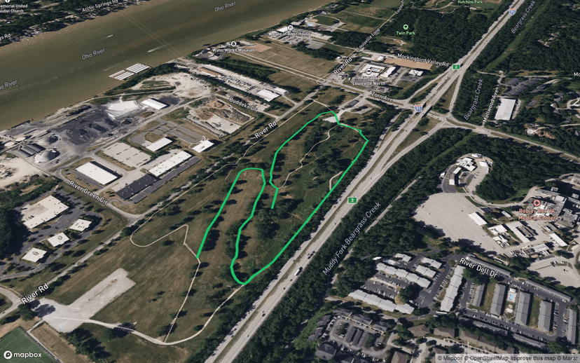 Louisville's Champion Dog Park Path