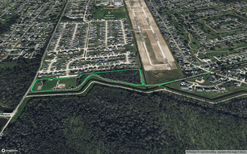 Rathborne Park Bike Path