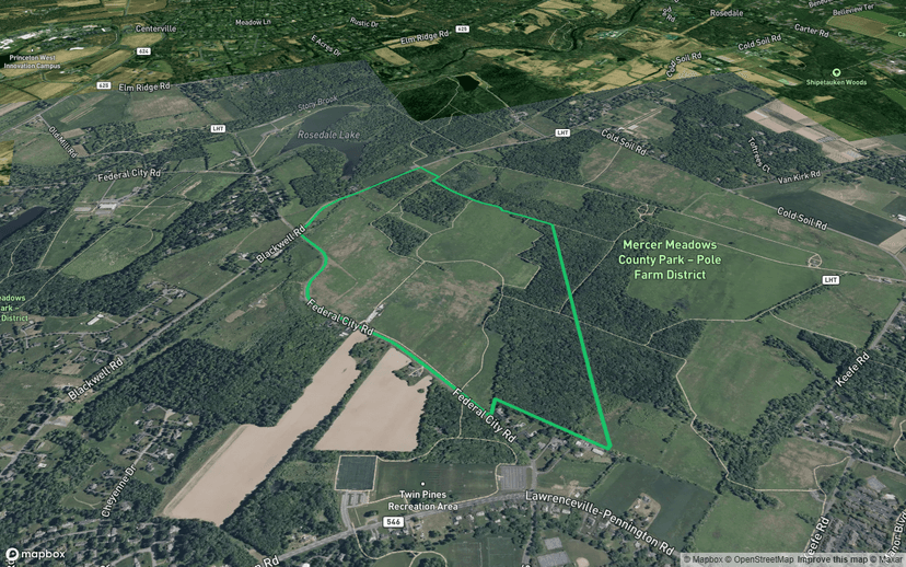 Mercer Meadows County Park - Farm History District