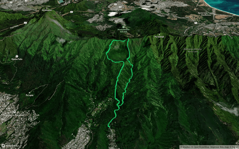 Ka'au Crater Trail