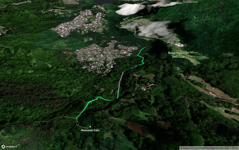 Maunawili Falls Trail