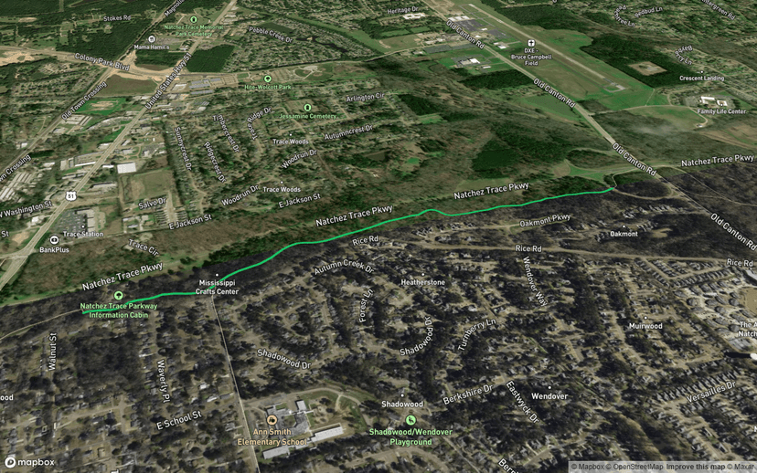 Natchez Trace Multi Use Path (Jackson, Mississippi)