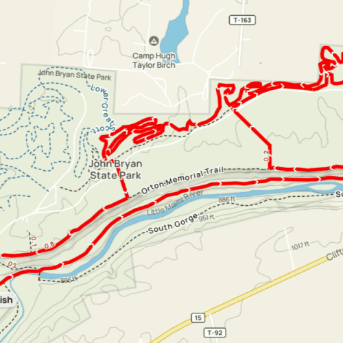 John Bryan Trail Race