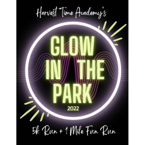 Harvest Time Academy Glow In The Park 5k Run