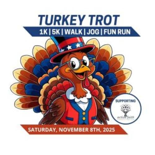 Turkey Trot Supporting Active Faith Food Pantry
