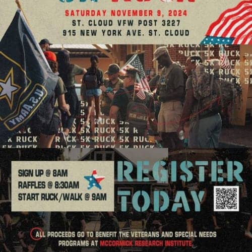 Veteran's Day 5k Run/ruck/walk
