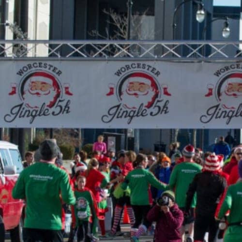 Woo Jingle 5k And Kids Run (race 1 Greendale Physical Therapy Worcester Triple Crown)
