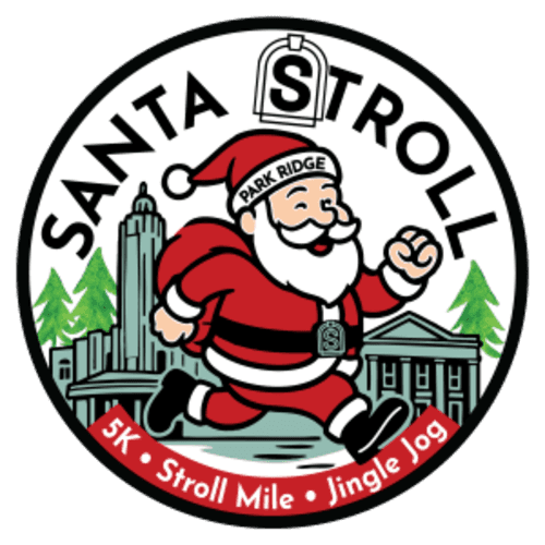 Park Ridge Santa Stroll 5k - Stroll Mile - Jingle Jog