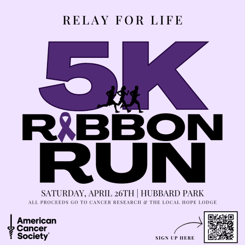 University Of Iowa's Relay For Life Ribbon Run 5k