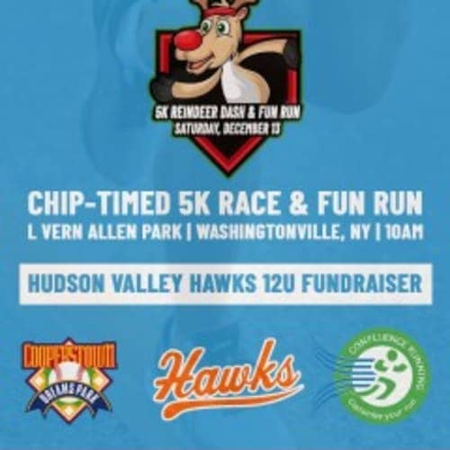 3rd Annual Hv Hawks 5k Reindeer Dash And Fun Run