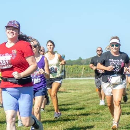 The Wine Run At Sakonnet Vineyard